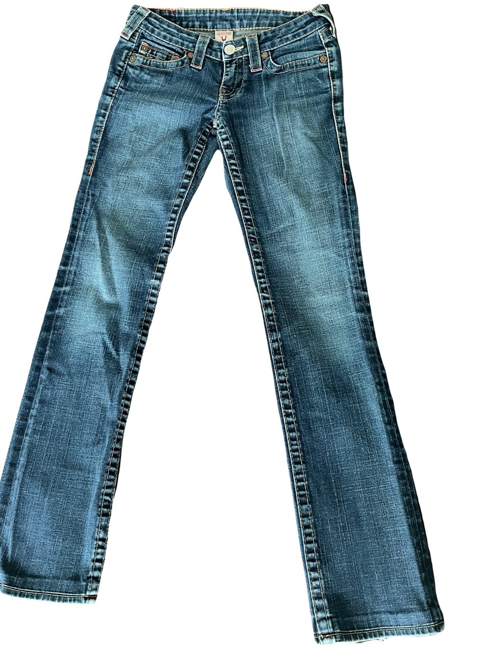 True Religion Bootcut Jeans Low Rise Sz26